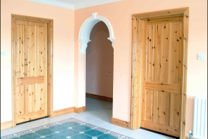 Bonmahon Joinery manufactures all our internal doors and frames here in our factory so we can accommodate your individual style and all bespoke offstandard sizes and shapes.